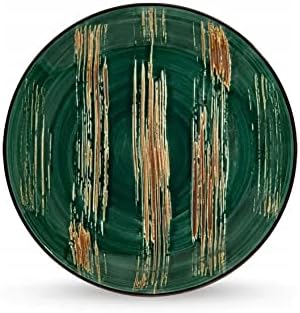 Wilmax Bord 23 cm Groen Porselein WL-668513/A