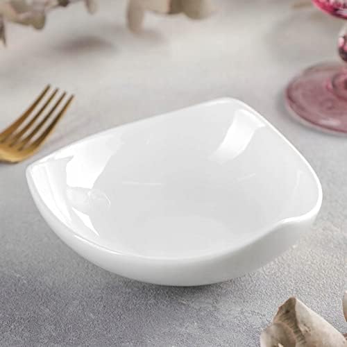 Wilmax England Bord 13 cm van Porselein, Wit WL-992613/A
