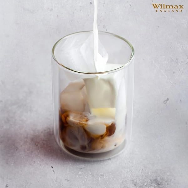 Wilmax Dubbelwandig Glas 300 ml Transparant WL-888784/A