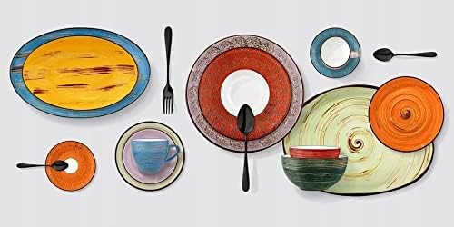 Wilmax Rundteller Set, 2-teilig, Gelb, 28 cm WL-668416/A2