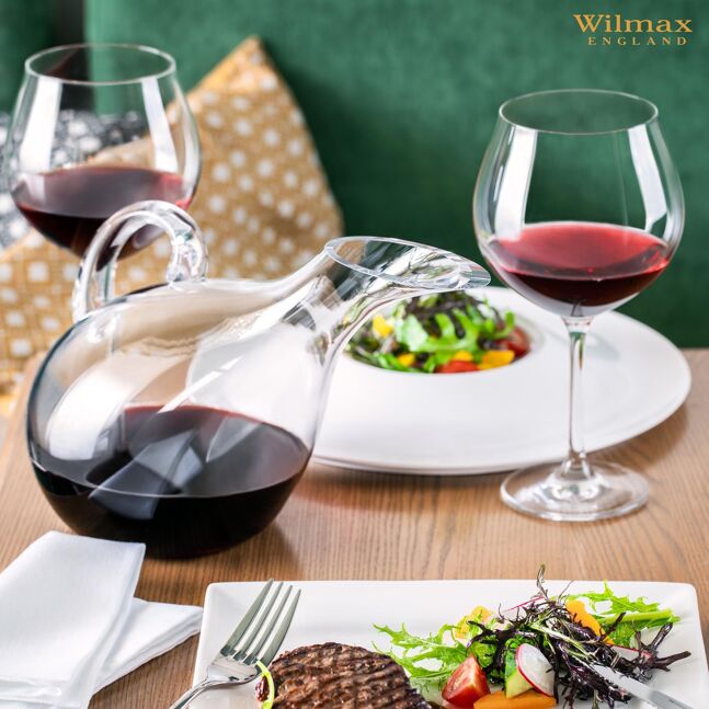Wilmax Kristall-Weinkaraffe, 1500 ml, WL-888342/1C