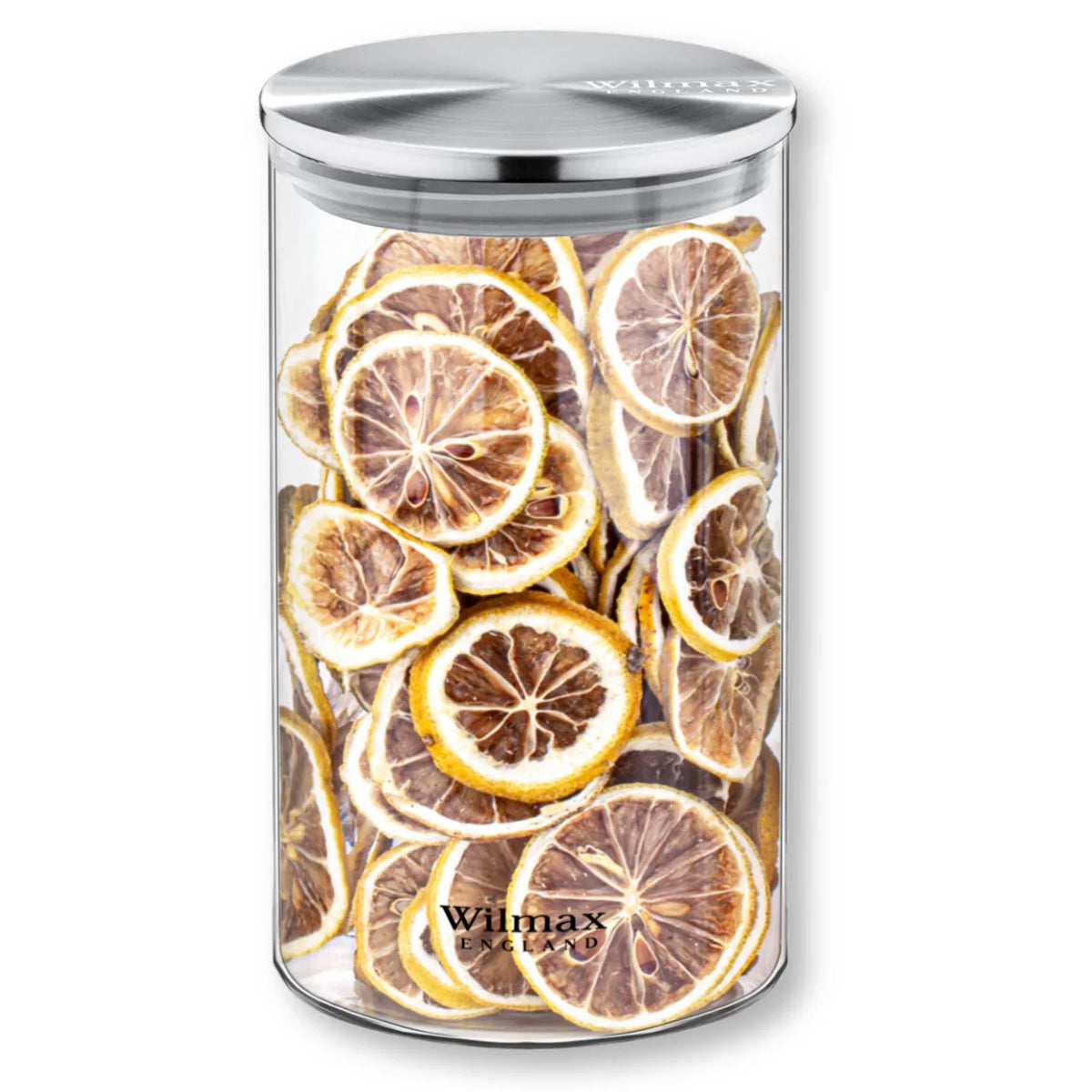 Wilmax Voorraadpot 1100 ml met RVS deksel