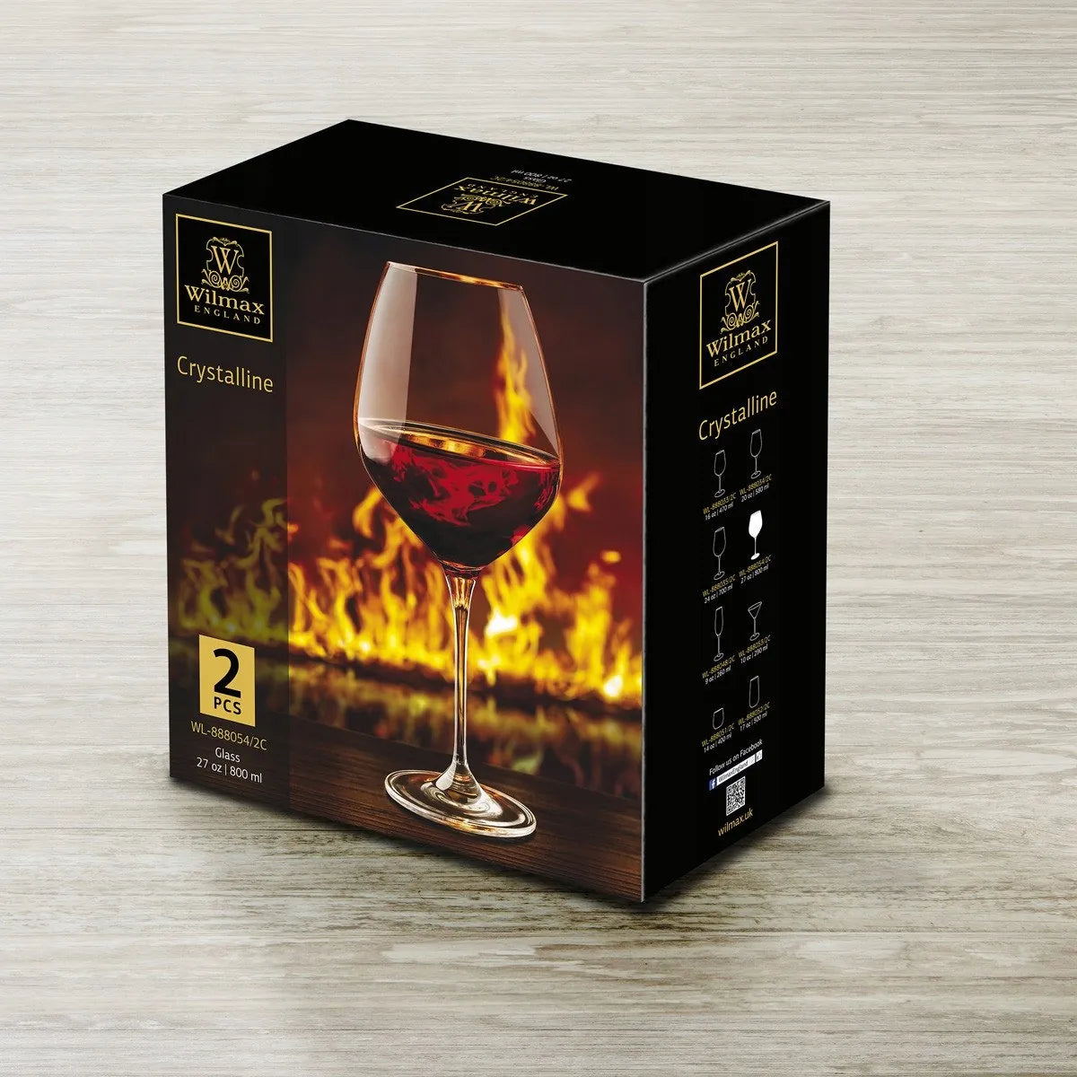 Wilmax Chardonnay Wijnglas Kristalglas 800 ml - Set van 2