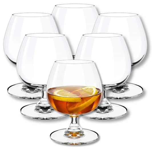 Wilmax Cognacglas 410ml Kristalglas Transparant 6x