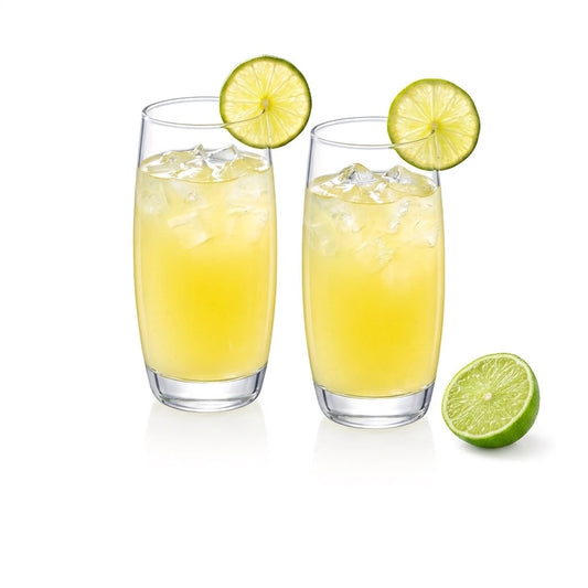 Wilmax Longdrinkglas 500 ml Kristalglas Transparant 2-delige set