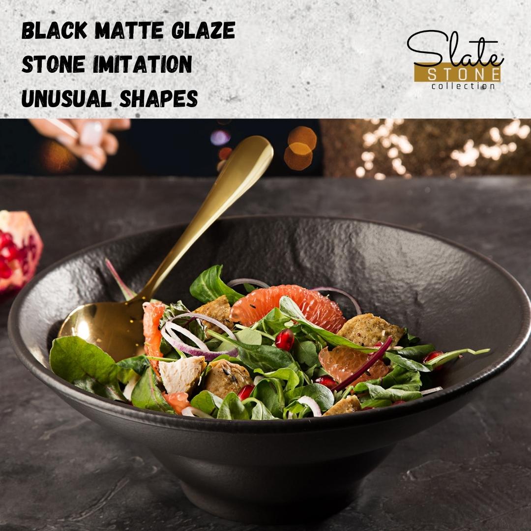 Wilmax Tiefer Teller 20 cm 800 ml Porzellan (3er Set) WL-661112/A3