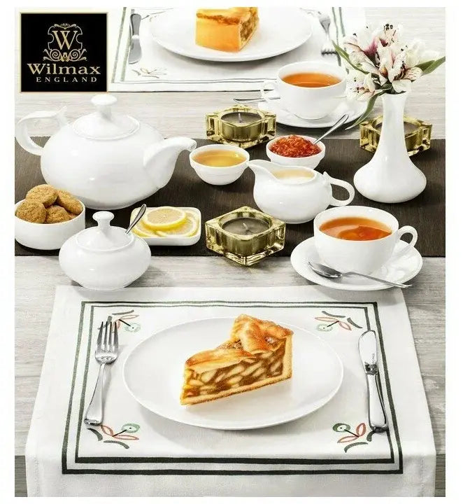 Wilmax Zuckerdose 550 ml aus feinem Porzellan mit Deckel WL-995030/A