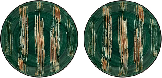 Wilmax England Bord 28 cm Groen Porselein A2