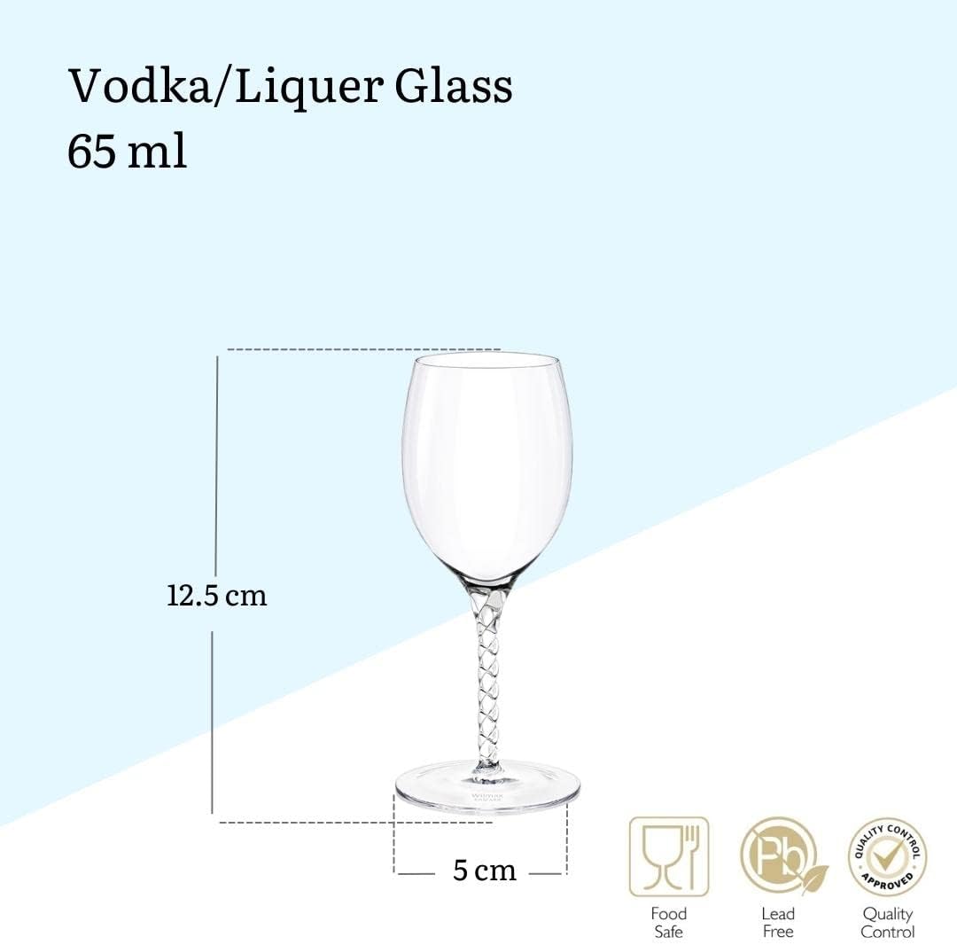 Wilmax Vodka-/Likörgläser 2er-Set 65 ml – WL-888111/2C