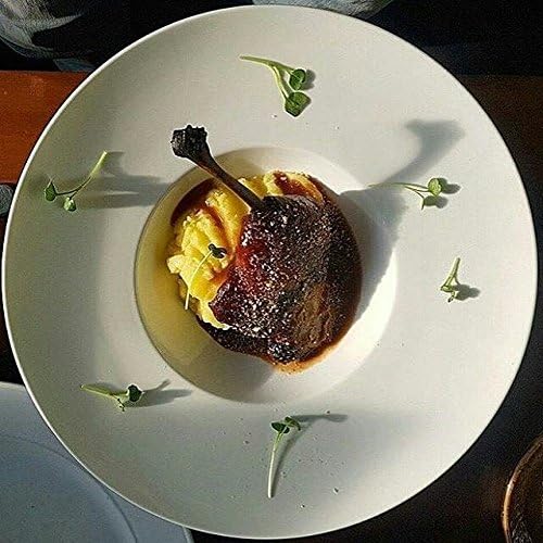 Wilmax Tiefer Porzellan-Teller 600 ml, Ø 25.5 cm, 2er Set, Weiß WL-991187/A2