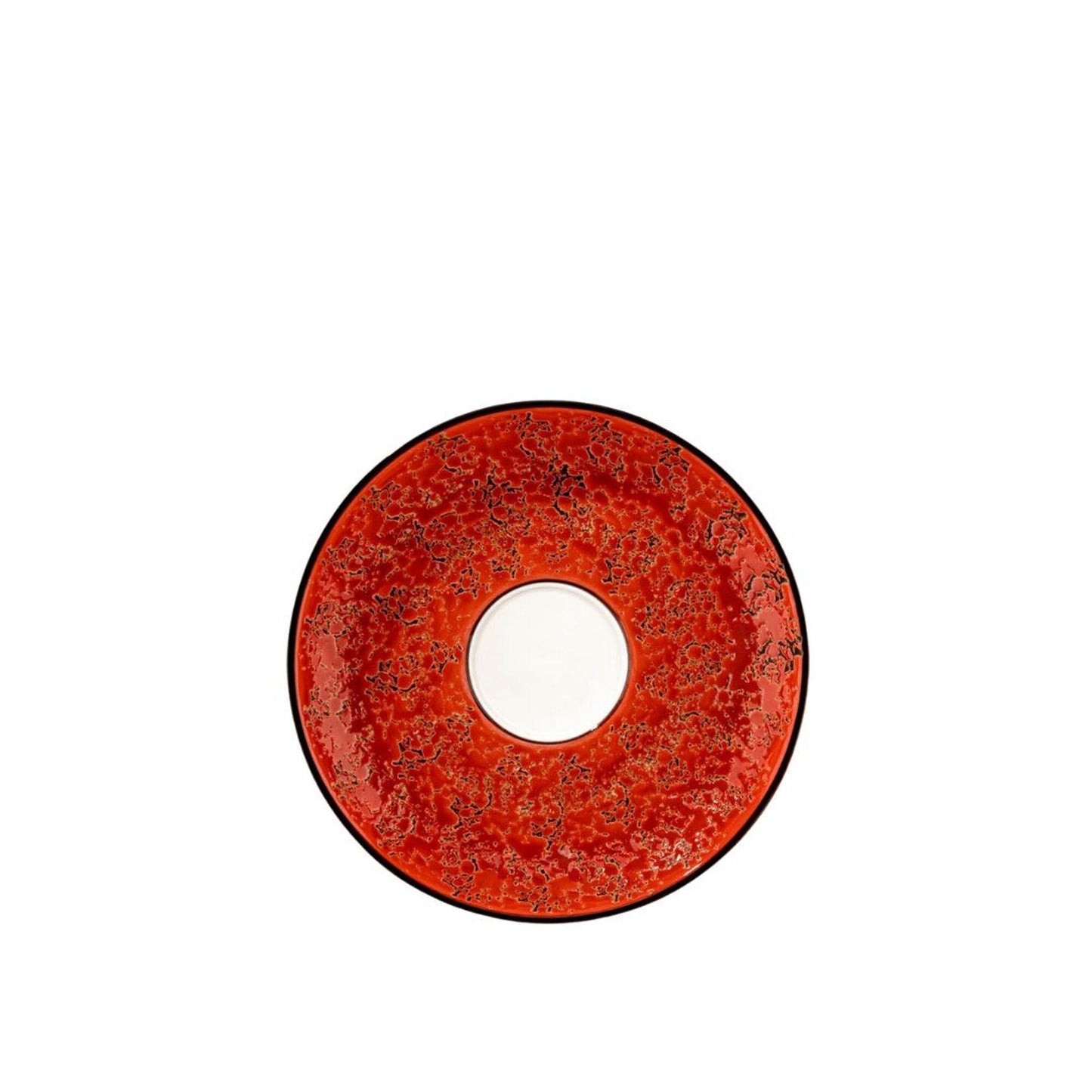 Wilmax Porcelain Saucer Red 15 cm WL-667236/B