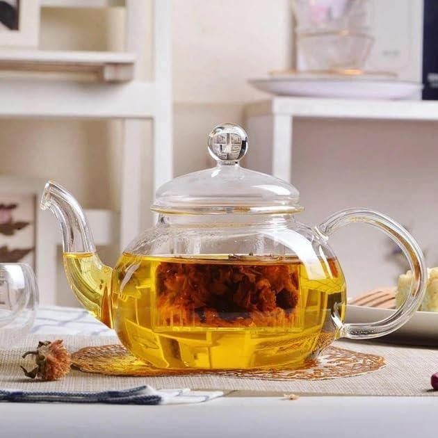 Wilmax Glass Teapot 700 ml with Lid Transparent