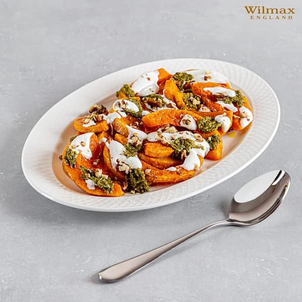 Wilmax Serveerblad ovaal 35x25 cm Wit Porselein WL-880103/1C