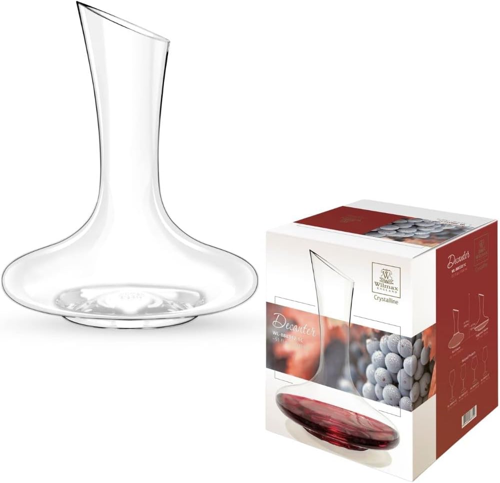 Wilmax Karaffe für Wein 1500 ml mundgeblasen WL-888332/1C