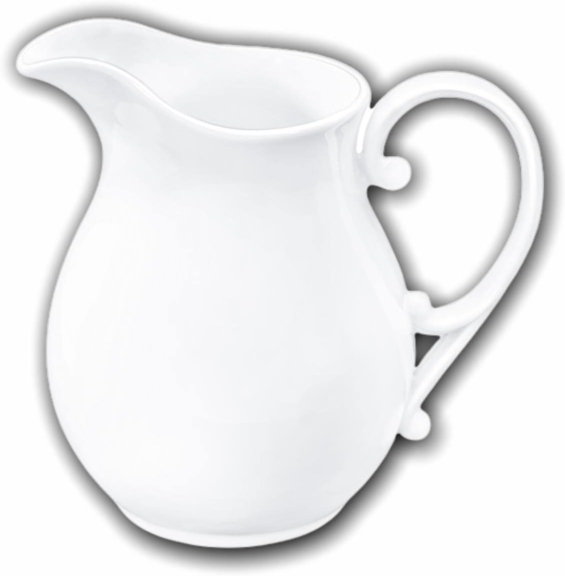 Wilmax Roomkannetje, 290 ml, Porselein, Wit, WL-995041/1C