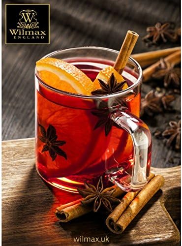 Wilmax Kaffee-Glasbecher 6er-Set, 500 ml Borosilikat WL-888608/A6