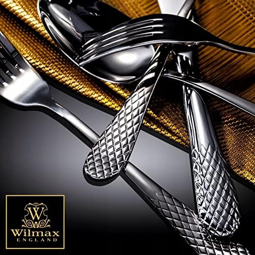 Wilmax Dessertgabel-Set, 2-teilig, 16 cm Edelstahl WL-999217/2B