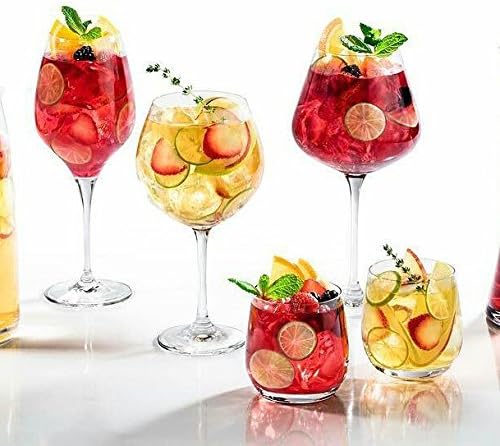 Wilmax Wijnglas 620 ml Kristalglas Transparant 6-delige set