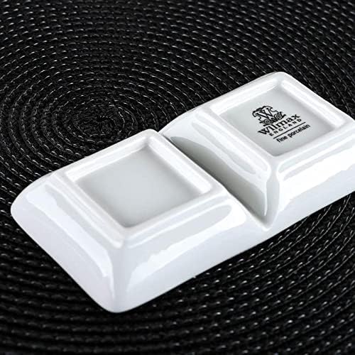 Wilmax Serveerbord 14.5 cm van Porselein, Wit WL-992415/A