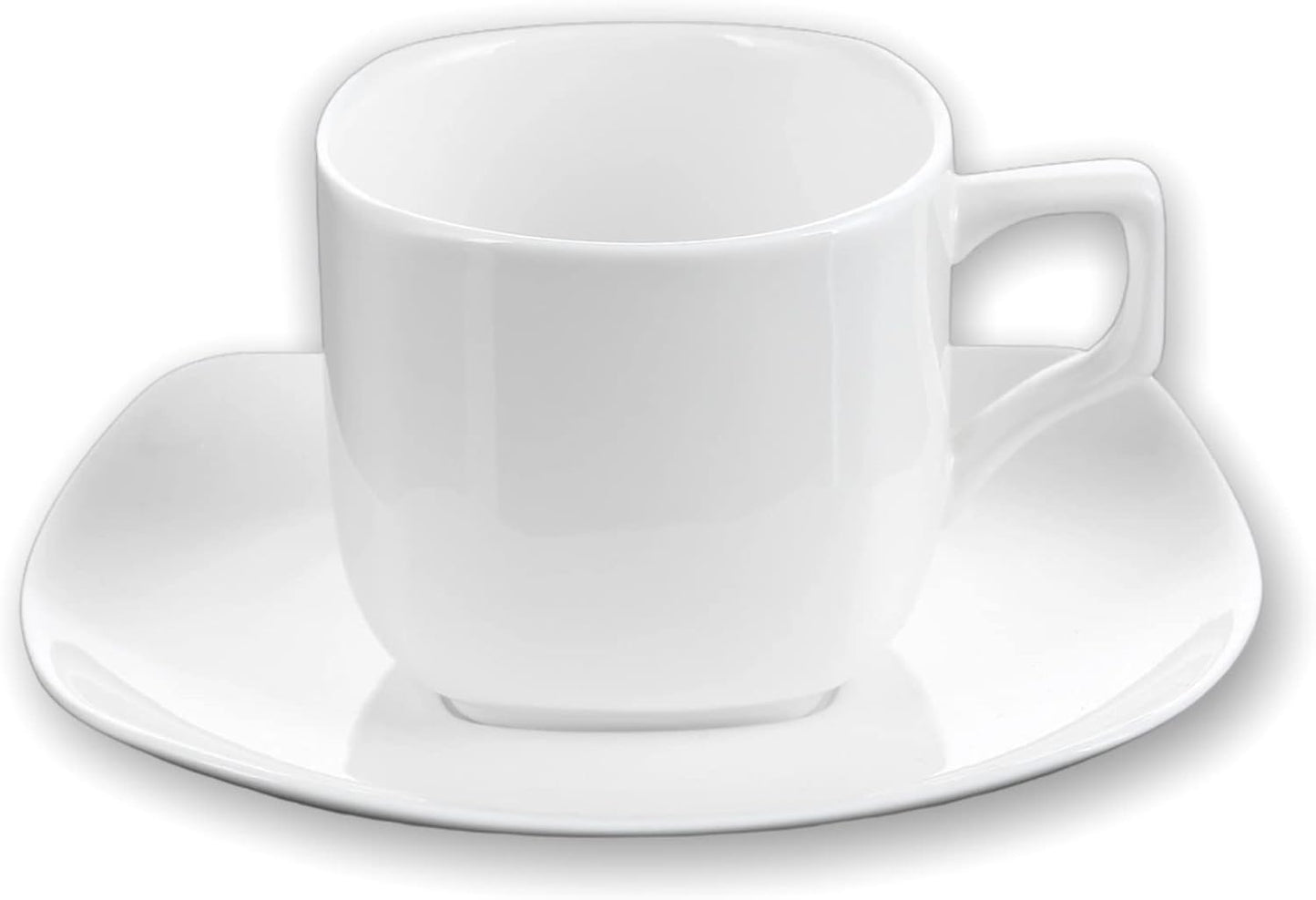 Wilmax Tee Tassen & Untertassen Set 2-teilig 200 ml Porzellan WL-993003/2C