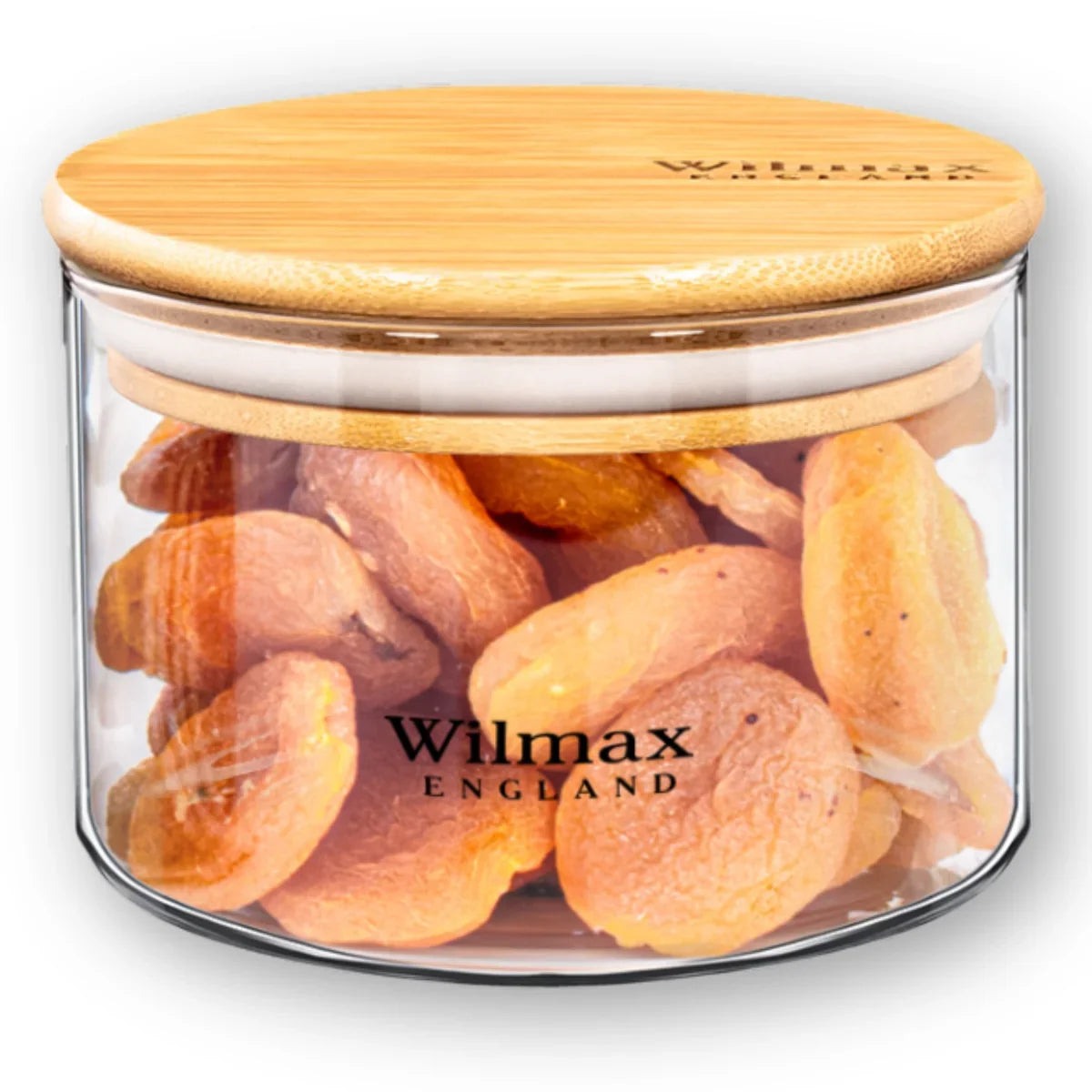 Wilmax Voorraadpot 400 ml met Bamboe deksel