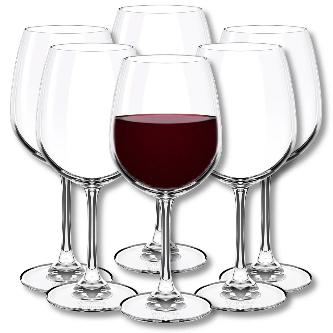 Wilmax England Kristal Wijnglas 600 ml Transparant 6-delig