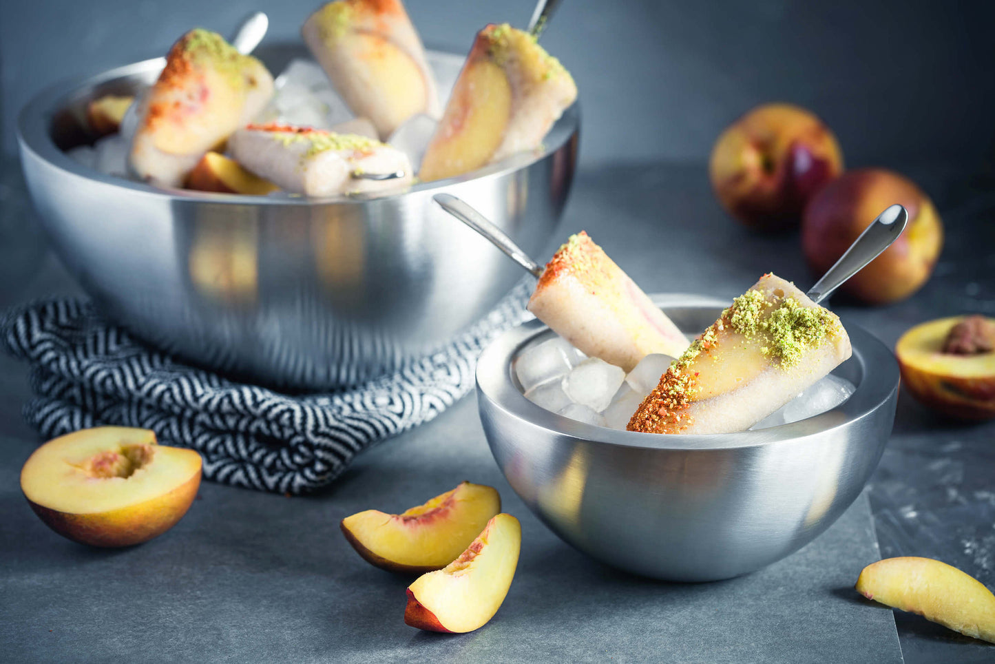 Wilmax Schüssel aus Edelstahl in Silber matt, doppelwandig, 500 ml – WL-553002/A