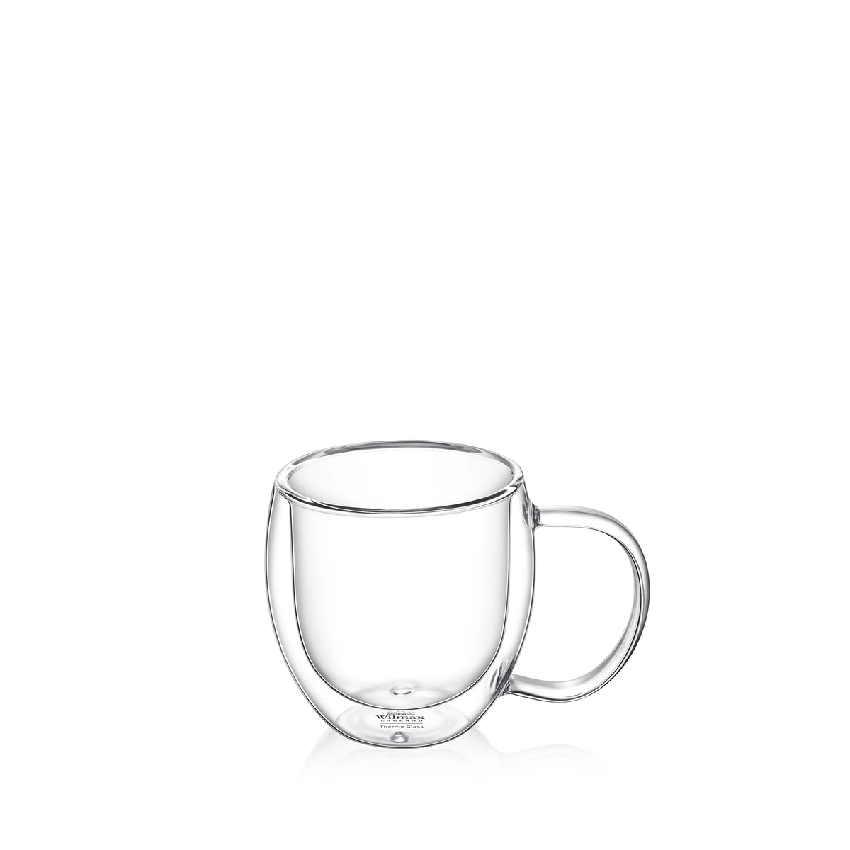 Wilmax Dubbelwandige Glazen Beker 500ml 2-pack A2