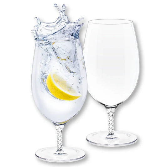 Wilmax Bierglas 420 ml Kristalglas Transparant 2-delige set