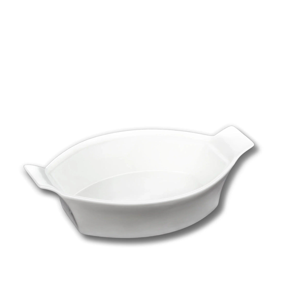 Wilmax Bakvorm ovaal 22 cm Porselein Wit