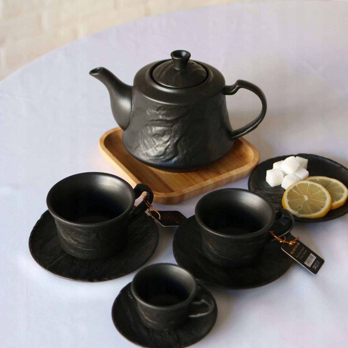 Sahnekännchen Porzellan Schwarz 260 ml – WL-661161/A