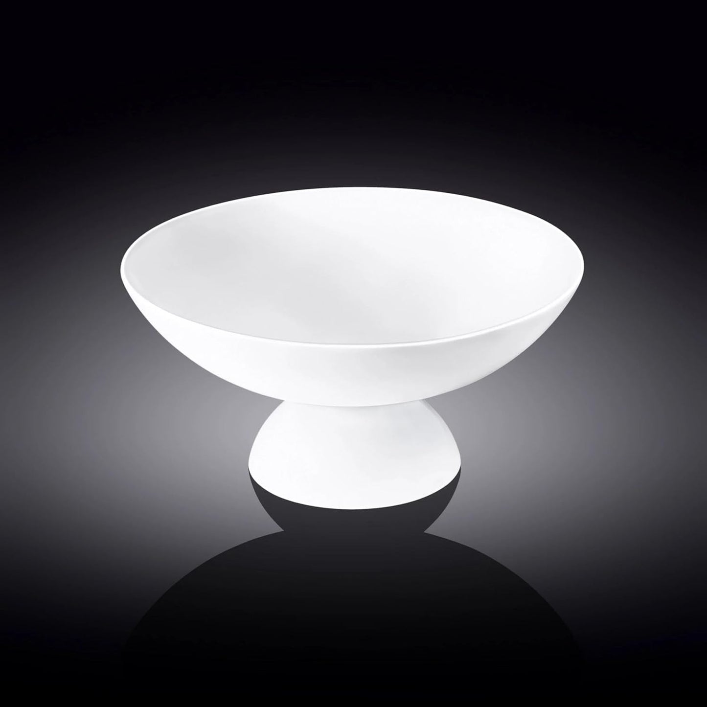 Wilmax | Obstschale in Geschenkbox | 24 x 11,5 cm | Weiß | WL-996126/1C