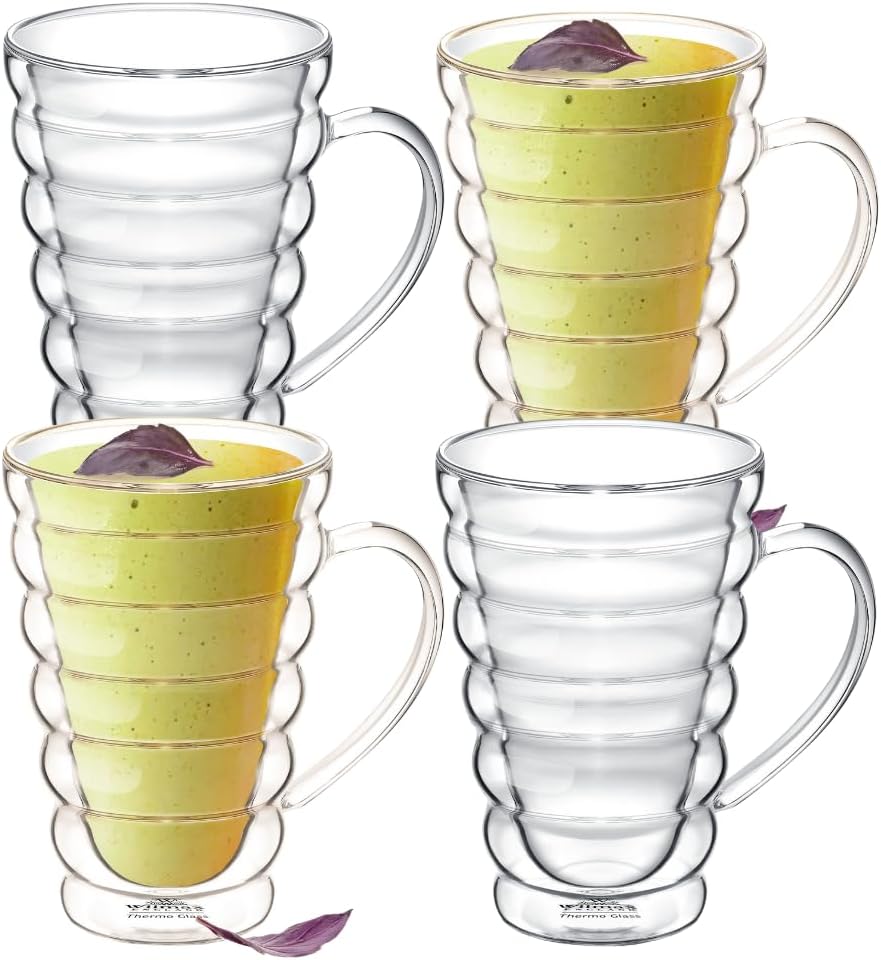 Wilmax Double Wall Mug 300 ml Set of 4 WL-888424/A4