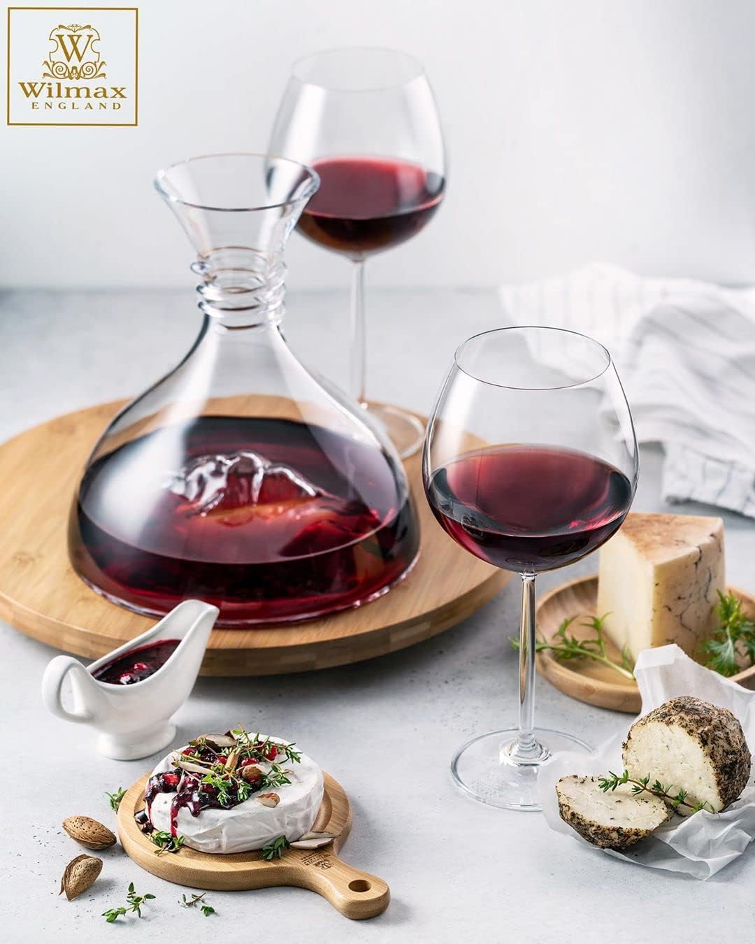 Wilmax Chardonnay Gläser Set 2-teilig 800 ml Kristallglas WL-888054/2C