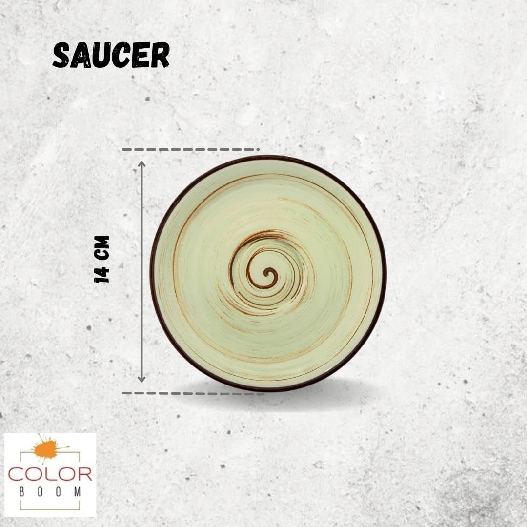 Wilmax Untertasse, 14 cm, Color Boom Kollektion, WL-669135/B