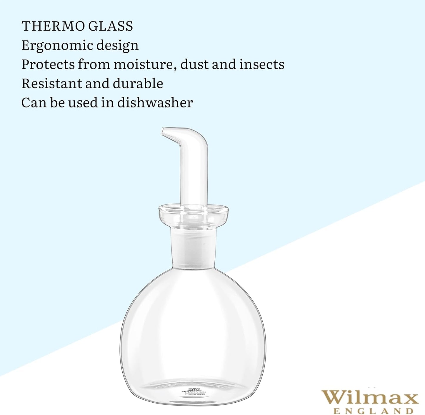 Wilmax Ölflasche 500 ml Glas WL-888952/A