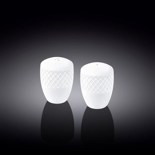 Wilmax Salt & Pepper White Porcelain 2-piece WL-880124/2C