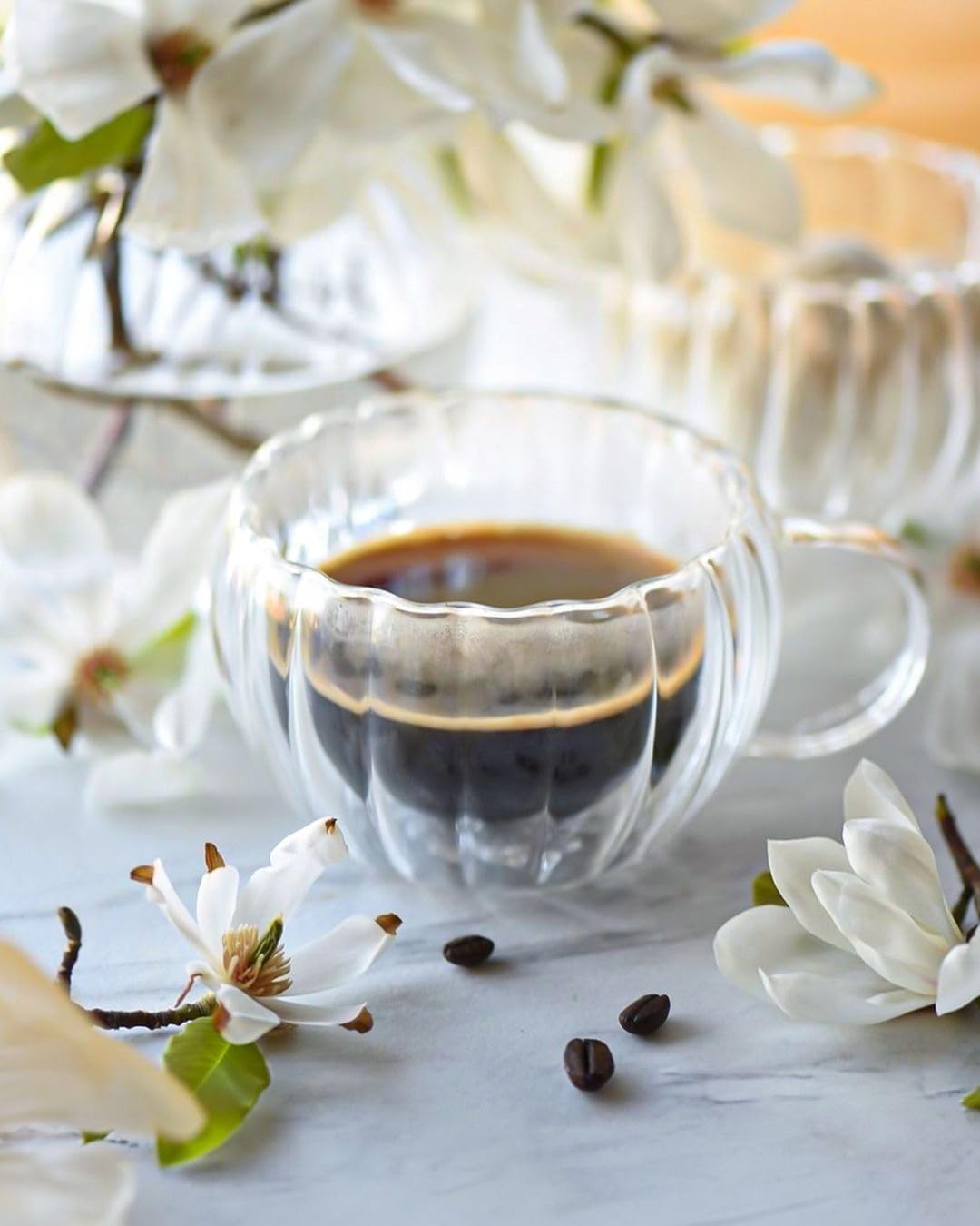 Wilmax Doppelwandige Tassen 6er Set 300 ml Thermoglas WL-888411/A6