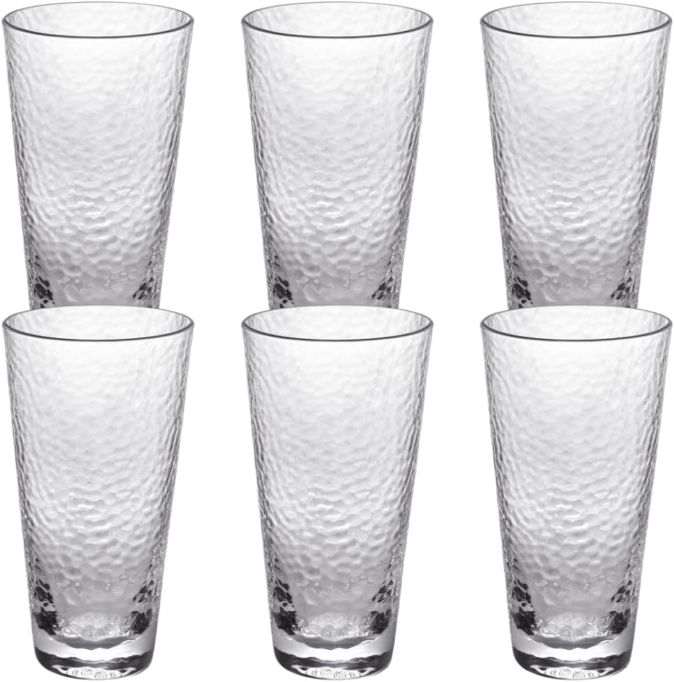 Wilmax Hammered Glass 450 ml Set of 6 WL-888630/A6