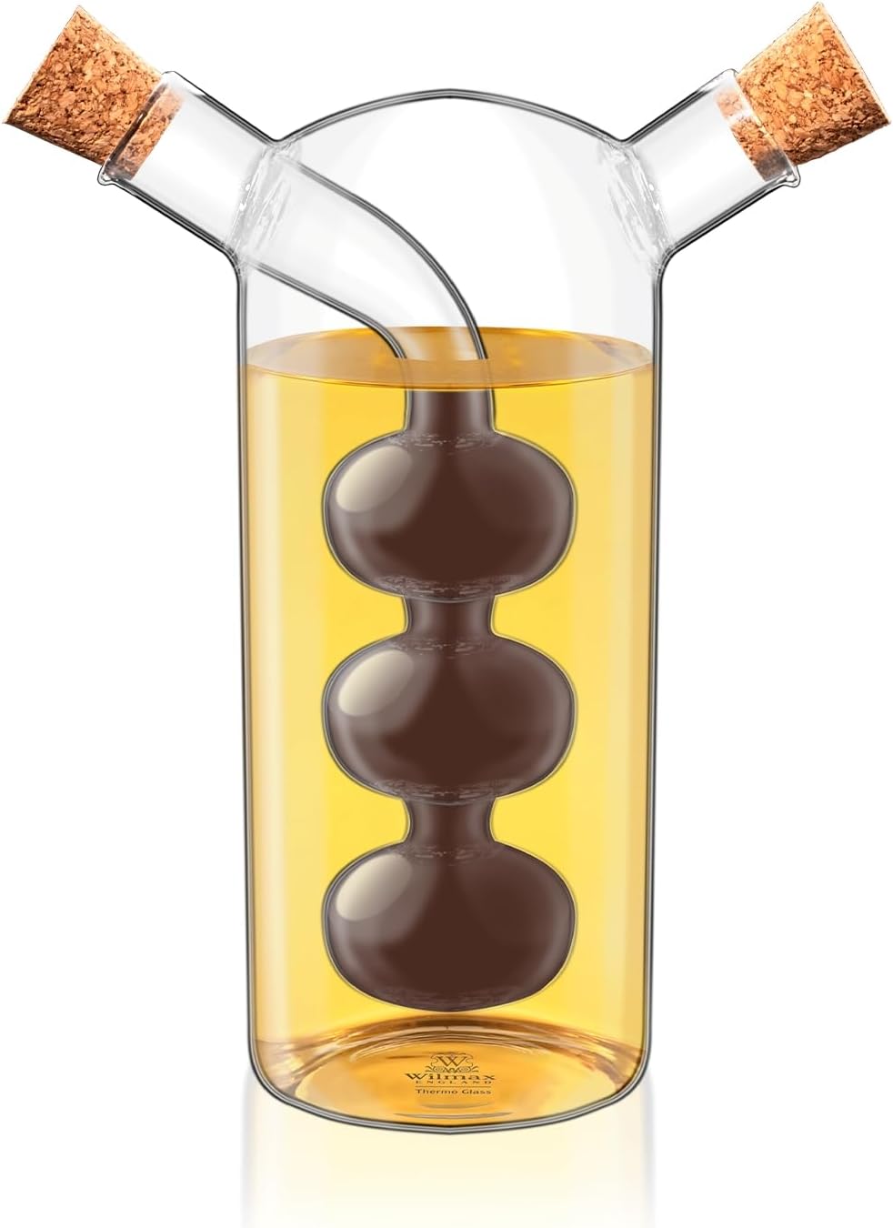 Wilmax Olie- en azijnfles 300/60 ml Glas WL-888956/A