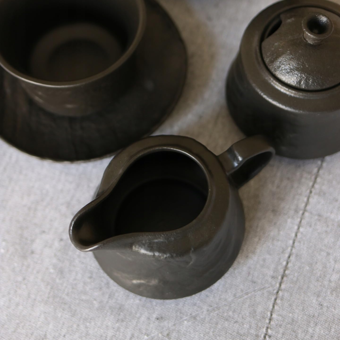 Wilmax Zuckerdose 280 ml & Milchkännchen 260 ml Porzellan Set WL-661160/A-WL-661161/A