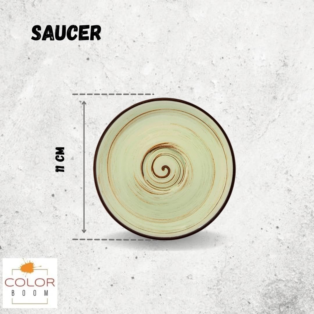 Wilmax Saucer 11 cm Pistachio Porcelain WL-669133/B