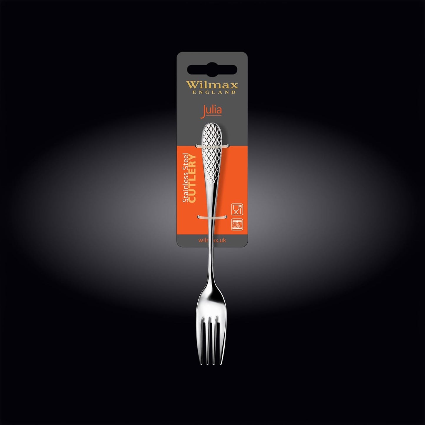 Wilmax Dessertvork 19 cm RVS 2 stuks WL-999206/2B
