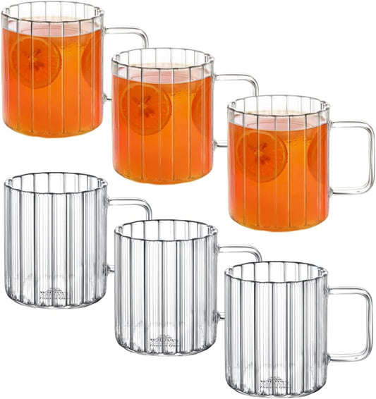 Wilmax Thermoglas Mok 250 ml 6-delige set WL-888615/A6