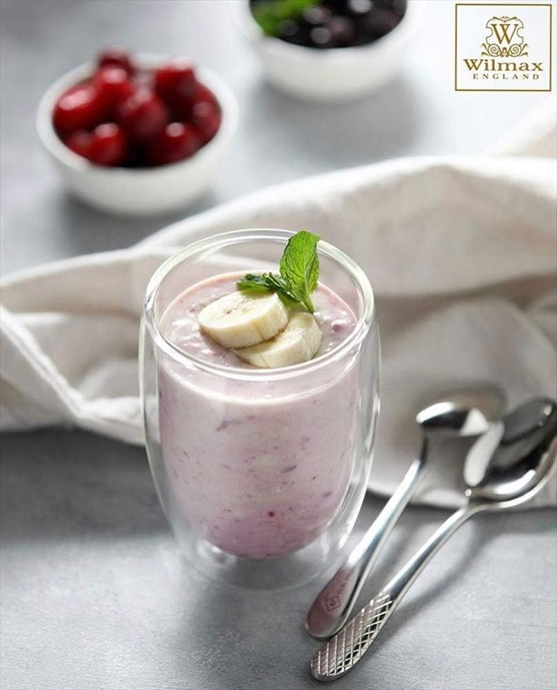 Wilmax Kaffeelöffel 11,5 cm aus Edelstahl, stilvolles Design – WL-999204/A