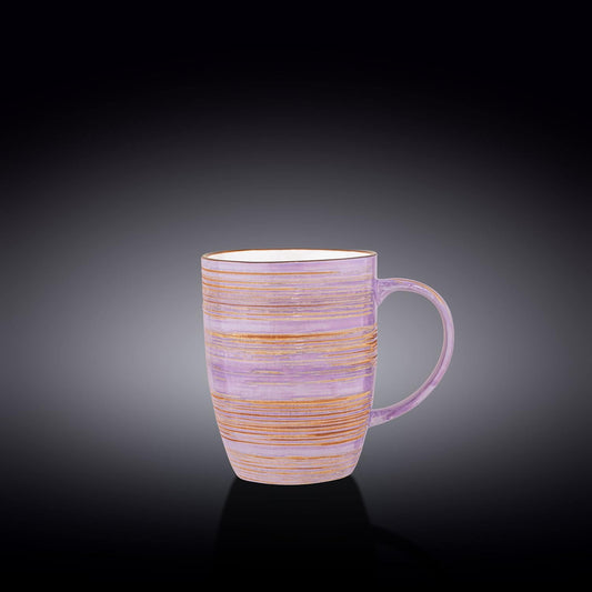 Wilmax Spiral Tassen Set 6-teilig 460 ml Lavendel WL-669737/A6