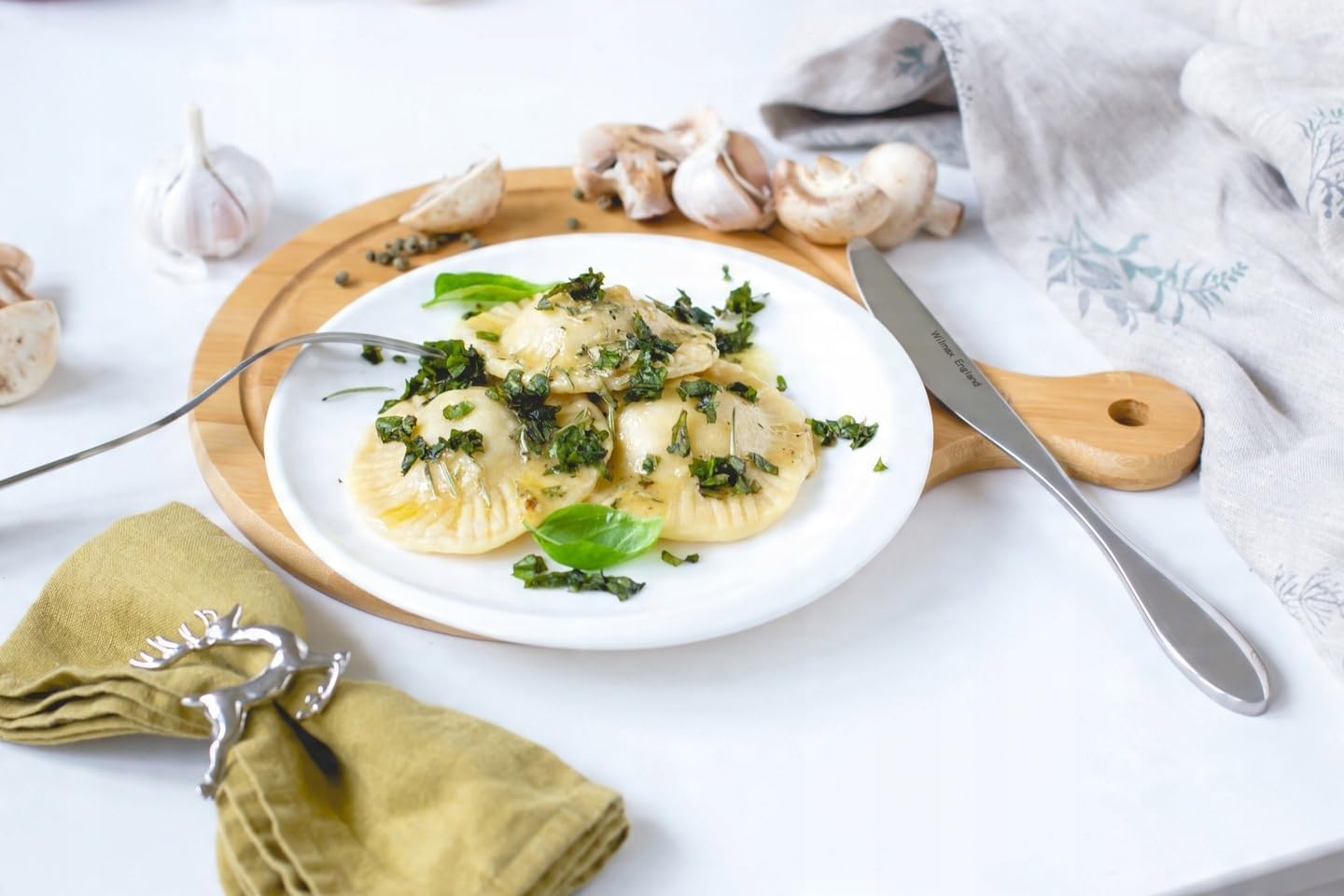 Wilmax Dessertteller, Weiß, 21.5 cm, Teona Kollektion – WL-991235/А