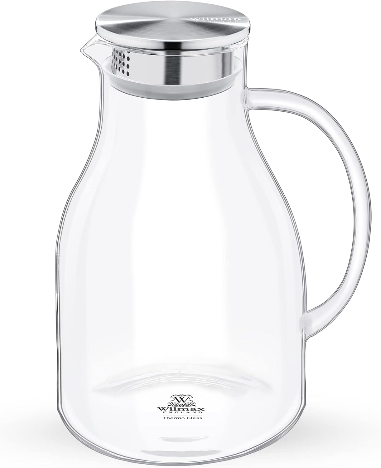 Wilmax Karaf 2500 ml Thermoglas RVS Deksel WL-888211/A