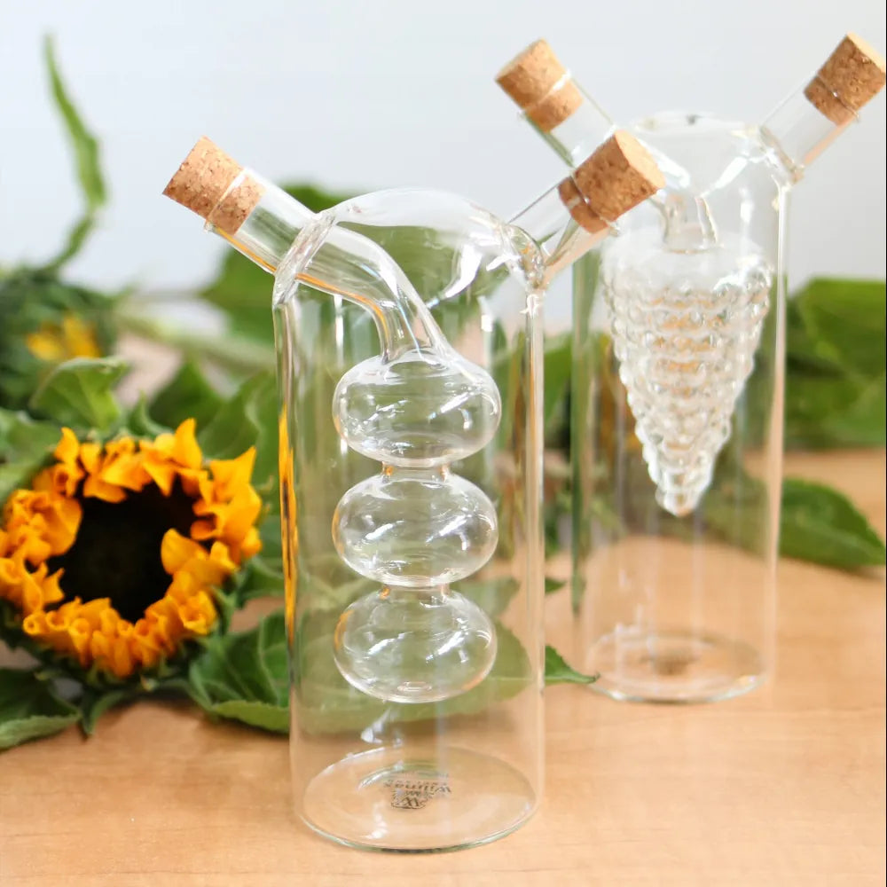 Wilmax Olie- en azijnfles 250/50 ml Glas
