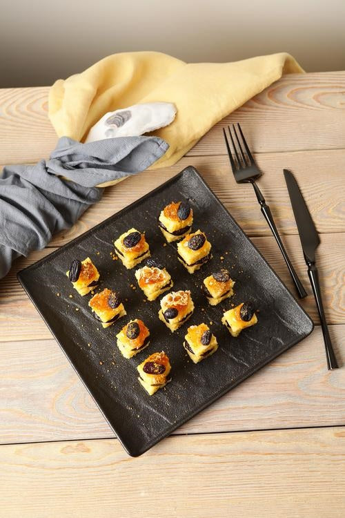 Wilmax Square Plate Set 3-teilig 21.5 x 21.5 cm Porzellan WL-661106/A3